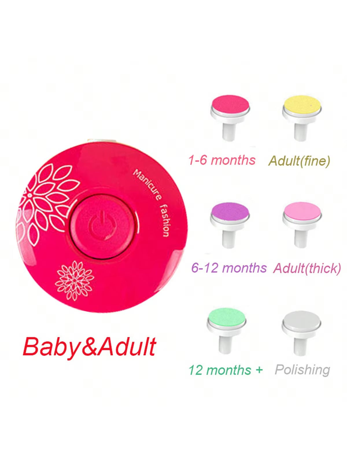Baby Electric Nail Clippers, Children'S Nail Polishing Tools, Baby Manicure Scissors, Baby Hygiene Kits, Newborn Nail Clippers