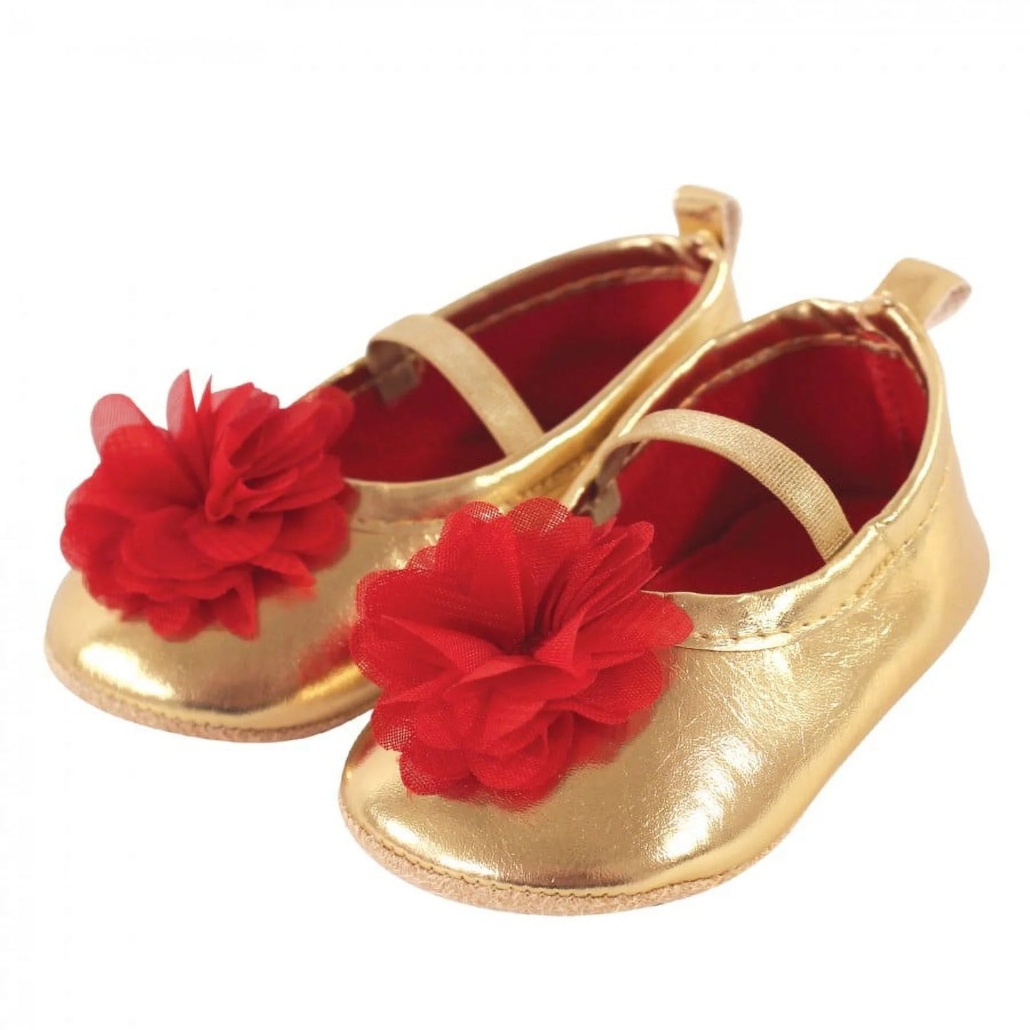 Infant Girl Cotton Bodysuit, Pant and Shoe 3Pc Set, Magical Christmas, 0-3 Months