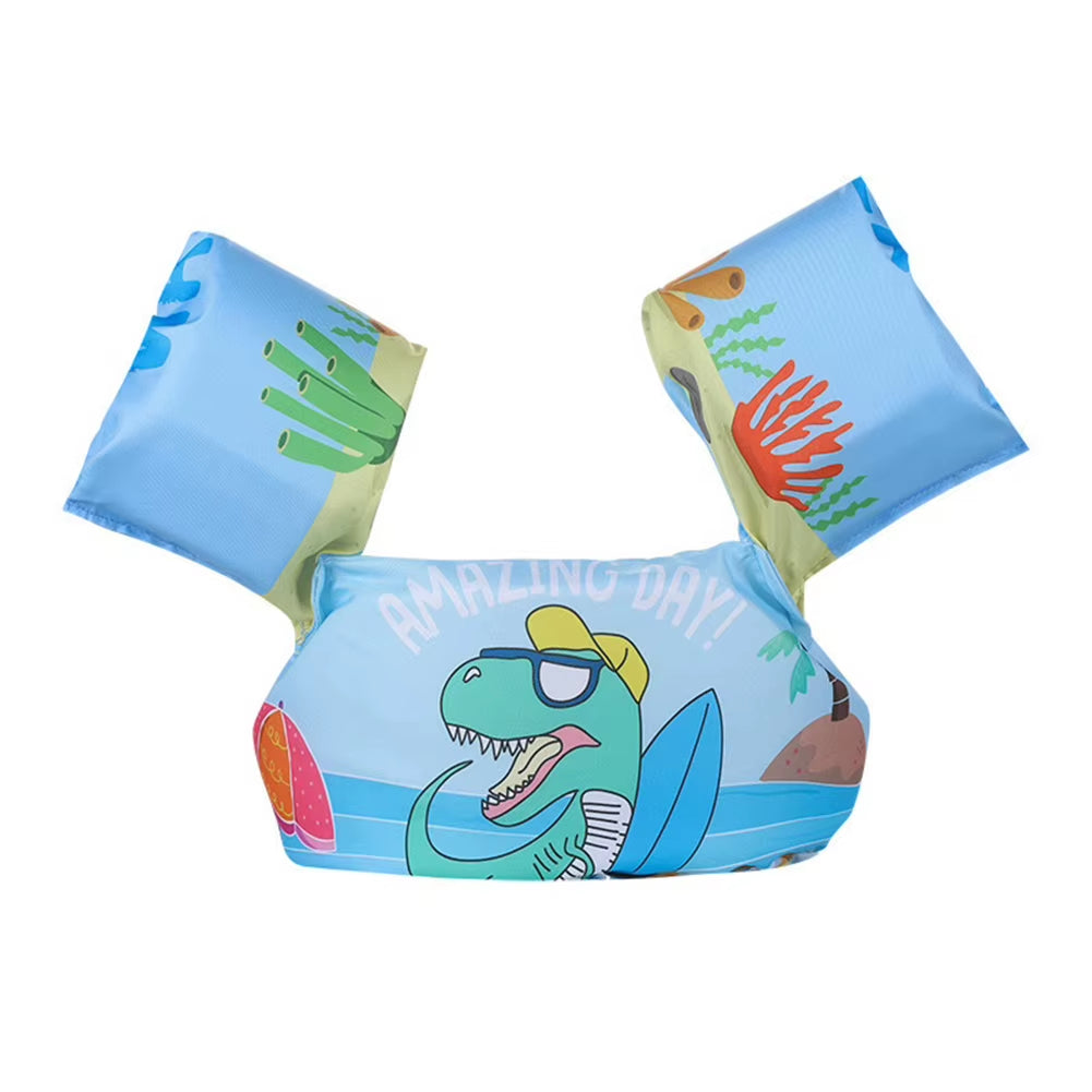 Baby Float Arm Sleeve Floating Ring Safe Life Jacket Buoyancy Vest Kid Swimming Equipment Armbands Swim Foam Pool Toys Life Vest