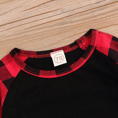 Baby Gown Newborn Cotton Nightgown Long Sleeve Stripe Baby Sleeping Bags Baby Boy Girl My First Christmas Coming Home Outfits Set (Black,0-6M)