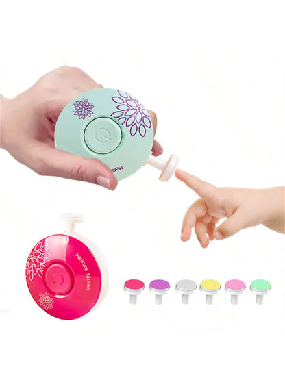 Baby Electric Nail Clippers, Children'S Nail Polishing Tools, Baby Manicure Scissors, Baby Hygiene Kits, Newborn Nail Clippers