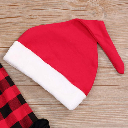 Baby Gown Newborn Cotton Nightgown Long Sleeve Stripe Baby Sleeping Bags Baby Boy Girl My First Christmas Coming Home Outfits Set (Black,0-6M)