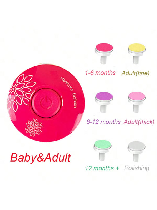 Baby Electric Nail Clippers, Children'S Nail Polishing Tools, Baby Manicure Scissors, Baby Hygiene Kits, Newborn Nail Clippers