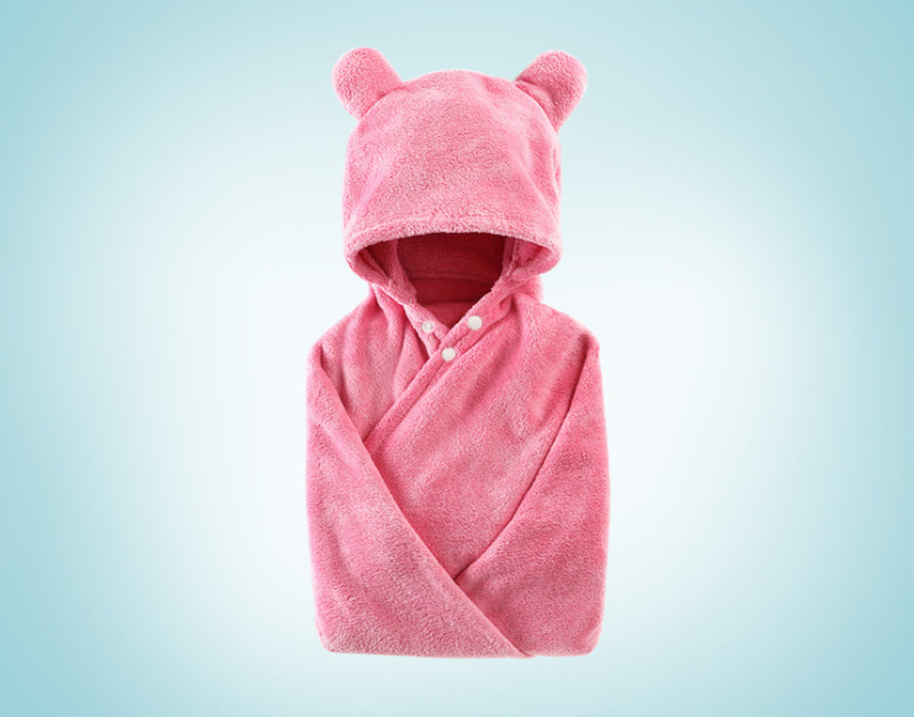 Cotton Baby Care Hooded Bath Towel