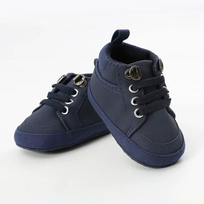2019 Baby First Walkers 0-18M Baby Shoes Boy Girl Newborn Soft Soles Leather Crib Soft Sole Shoes PVC Sneaker