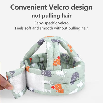 Baby Head Protection Adjustable Soft Safetybaby Helmet Walk Safety Headguard360°Protection