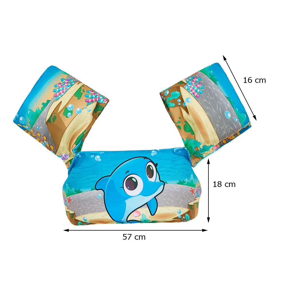 Baby Float Arm Sleeve Floating Ring Safe Life Jacket Buoyancy Vest Kid Swimming Equipment Armbands Swim Foam Pool Toys Life Vest
