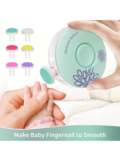 Baby Electric Nail Clippers, Children'S Nail Polishing Tools, Baby Manicure Scissors, Baby Hygiene Kits, Newborn Nail Clippers