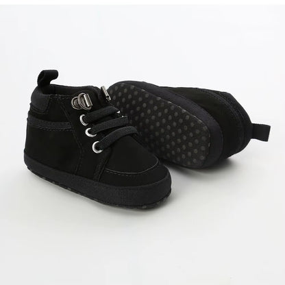 2019 Baby First Walkers 0-18M Baby Shoes Boy Girl Newborn Soft Soles Leather Crib Soft Sole Shoes PVC Sneaker