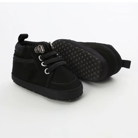 2019 Baby First Walkers 0-18M Baby Shoes Boy Girl Newborn Soft Soles Leather Crib Soft Sole Shoes PVC Sneaker