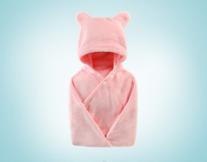 Cotton Baby Care Hooded Bath Towel