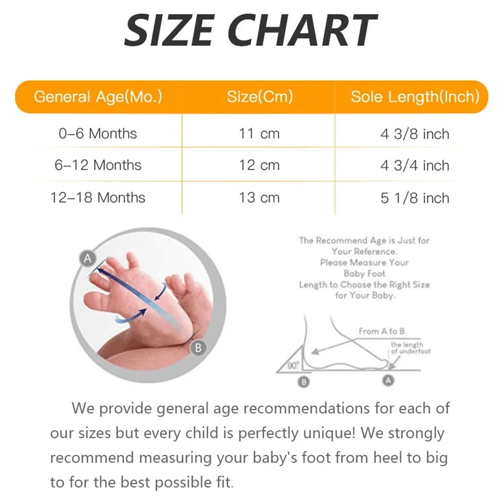 Baby Girls Shoes Infant Mary Jane Bowknot Soft Sole PU Leather Newborn First Walker Cirb Shoes